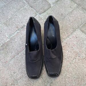 Balenciaga Black Slip-On Loafers